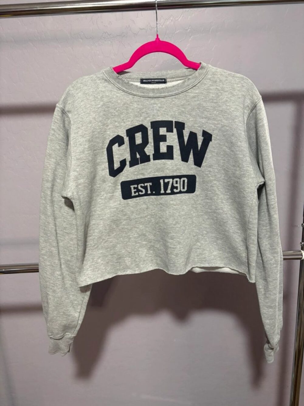 Brandy Melville cropped sweatshirt